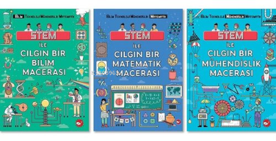 Stem ile Çılgın Maceralar Seti (3 Kitap Takım) Nick Arnold