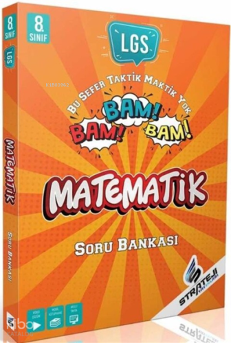 Strateji Bayilik Yayınları 8. Sınıf Matematik Bam Bam Soru Bankası Kol