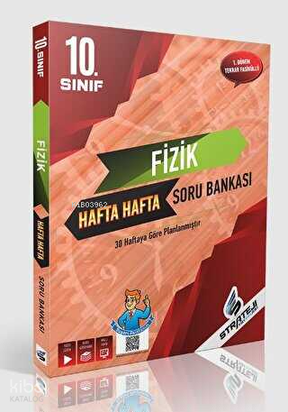 Strateji Yay. 10.Sınıf Hafta Hafta Fizik Soru Bank Kolektif