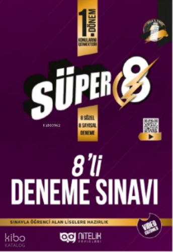Süper 8 1.Dönem 8'Lİ Deneme Sınavı