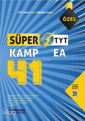 Süper TYT Kamp 41 Eşit Ağırlık Soru Kitabı