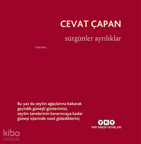 Sürgünler Ayrılıklar Cevat Çapan