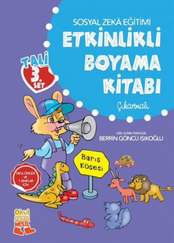 Tali 3. Set - Etkinlikli Boyama Kitabı;Çıkartmalı