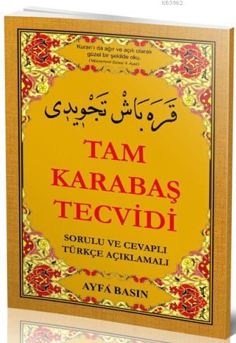 Tam Karabaş Tecvidi (Ayfa-046, Türkçeli) Ali Haydar