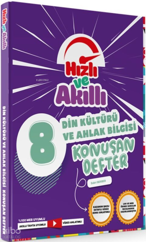 Tammat Yayıncılık 8. Sınıf LGS Din Kültürü ve Ahlak Bilgisi Hızlı ve Akıllı Defter Konuşturan Defter