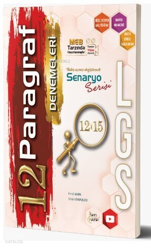 Tanım Yayınları 8. Sınıf LGS Paragraf 12 Deneme - 2023