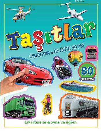 Taşıtlar Çıkartma ve Aktivite Kitabı