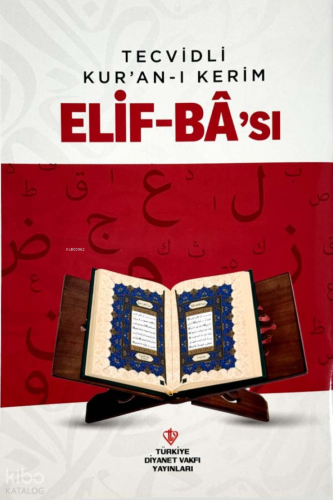Tecvidli Kuranı Kerim Elif Bası (Kırmızı) Kolektif