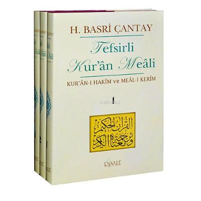 Tefsirli Kur'an Meali ( 3 Cilt Takım ) Hasan Basri Çantay