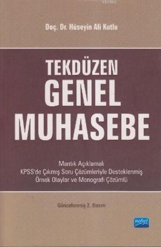Tekdüzen Genel Muhasebe