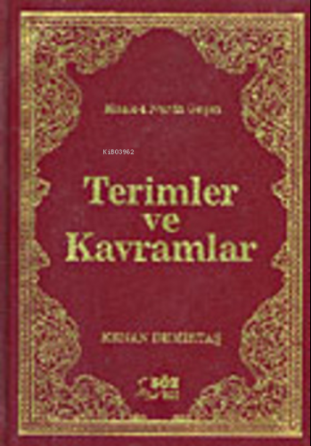 Terimler ve Kavramlar Kenan Demirtaş
