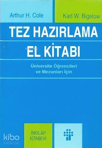Tez Hazırlama El Kitabı