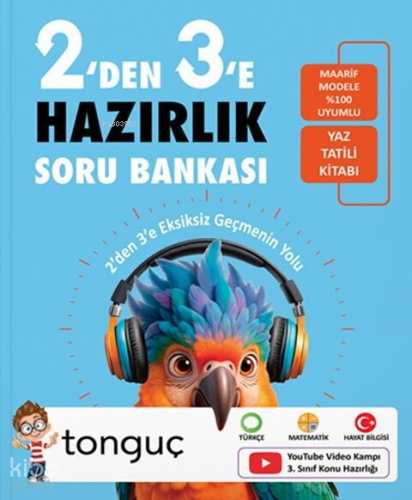Tonguç Akademi 2'den 3'e Hazırlık Soru Bankası Kolektif