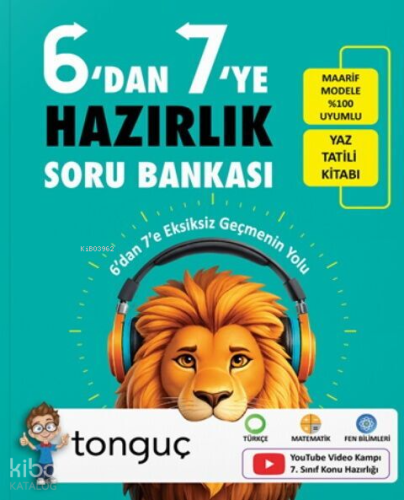 Tonguç Akademi 6'dan 7'ye Hazırlık Kitabı Kolektif