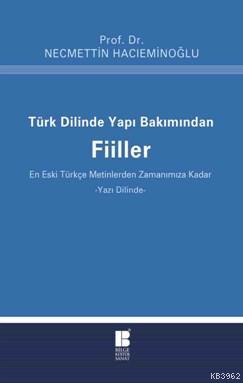 Türk Dilinde Yapı Bakımından Fiiller