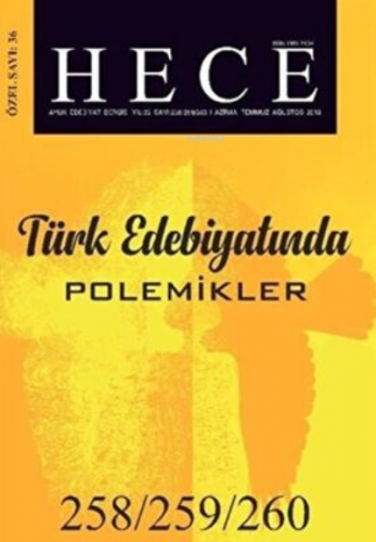 Türk Edebiyatında Polemikler Özel Sayısı Kolektif