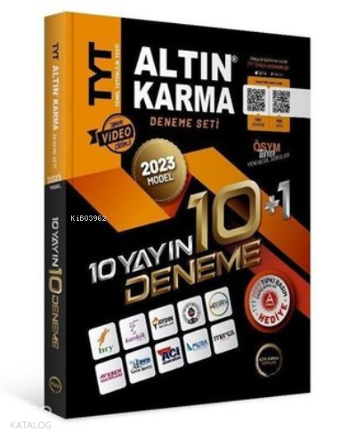 TYT 10 Yayın 10 + 1 Deneme Seti 2023 Kolektif