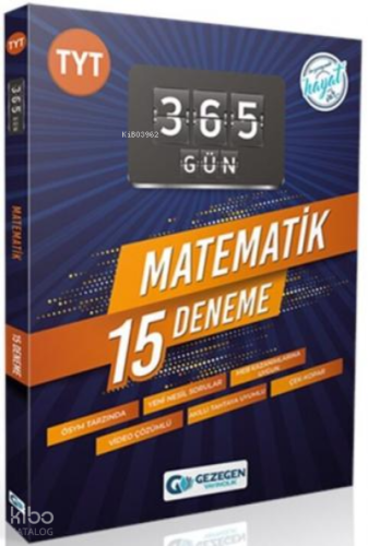 TYT	365 Gün Matematik Branş Deneme (Yeni)