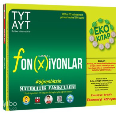 TYT-AYT Matematik Fasikülleri-Fonksiyonlar Eko