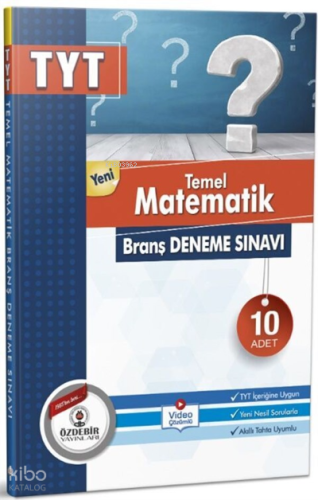 TYT Temel Matematik 10 lu Branş Deneme Sınavı