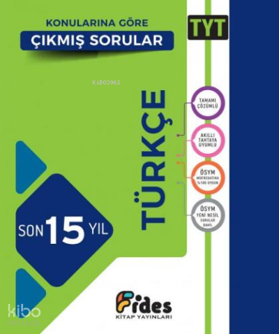 Tyt Türkçe Son 15 Yıl Konularına Göre Çıkmış Sorular