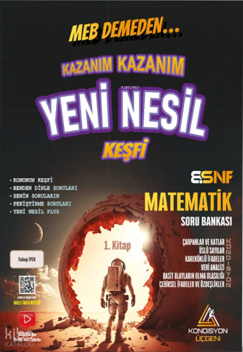 Üçgen Yayıncılık 8. Sınıf - Kazanım Kazanım Yeni Nesil Keşfi Matematik 1
