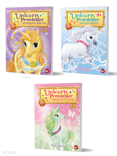 Unicorn Prensesler Seti - (3 Kitap)