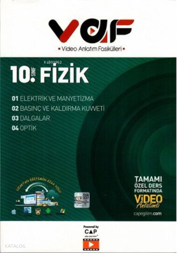 Vaf 10.Sınıf Fizik - 2021