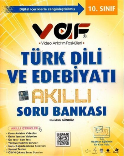 Vaf 10.Sınıf Soru Bankası T.Dili Edebiyatı - 2022