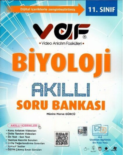 Vaf 11.Sınıf Soru Bankası Biyoloji - 2022
