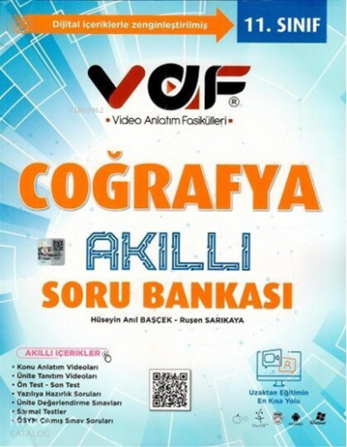 Vaf 11.Sınıf Soru Bankası Coğrafya - 2022