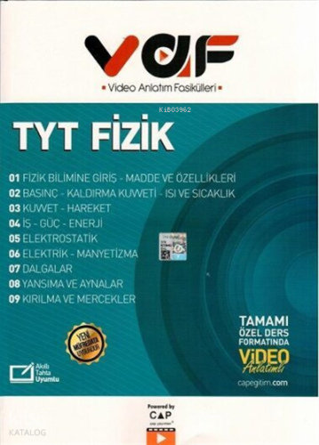 Vaf Tyt Fizik - 2021