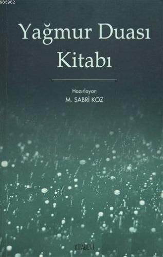 Yağmur Duası Kitabı