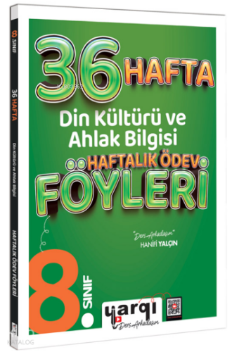 Yargı Ders Arkadaşım 8. Sınıf Din Kültürü ve Ahlak Bilgisi 36 Haftalık Ödev Föyleri