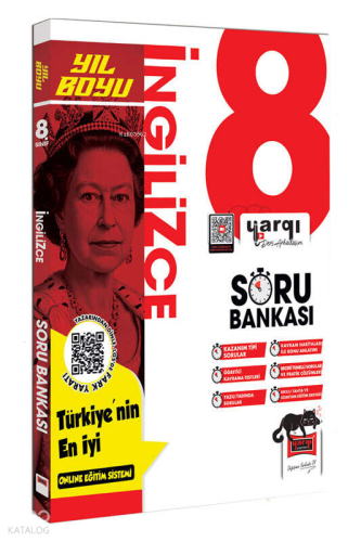 Yargı Ders Arkadaşım 8. Sınıf LGS İngilizce Yıl Boyu Soru Bankası