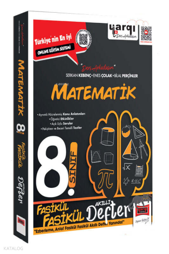 Yargı Ders Arkadaşım 8. Sınıf Matematik Fasikül Fasikül Akıllı Defter