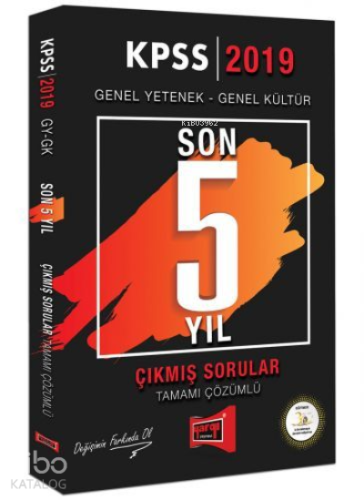 Yargı - Kpss Genel Yetenek Genel Kültür Son 5 Yıl Çıkmış Sorular Tamam