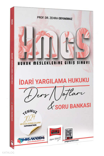 Yargı Yayınevi 2025 Hukuk Mesleklerine Giriş Sınavı İdari Yargılama Hukuku Ders Notları & Soru Bankası