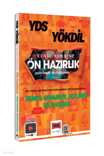 Yargı Yayınları 2025 YDS YÖKDİL Kendi Kendine Ön Hazırlık Temel Gramer
