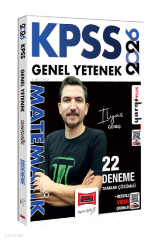 Yargı Yayınları 2026 KPSS Genel Yetenek Tamamı Çözümlü Matematik 22 De