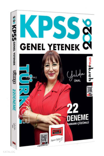 Yargı Yayınları 2026 KPSS Genel Yetenek Tamamı Çözümlü Türkçe 22 Deneme