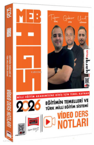 Yargı Yayınları 2026 MEB-AGS Eğitimin Temelleri ve Türk Milli Eğitim S
