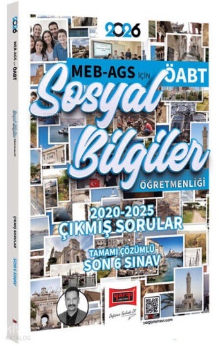 Yargı Yayınları 2026 ÖABT MEB-AGS Sosyal Bilgiler Öğretmenliği 2020-2025 Çıkmış Sınav Soruları