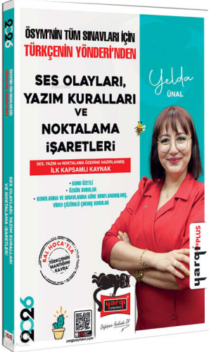 Yargı Yayınları 2026 ÖSYMnin Tüm Sınavları İçin Ses Olayları Yazım Kuralları ve Noktalama İşaretleri