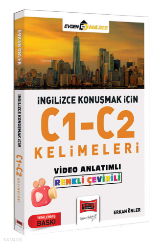Yargı Yayınları İngilizce Konuşmak İçin C1-C2 Kelimeleri Video Anlatım