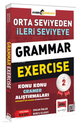 Yargı Yayınları Orta Seviyeden İleri Seviyeye Grammer Exercise 2 Konu 