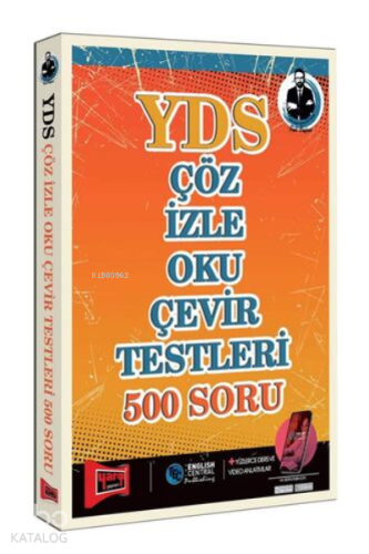 Yargı Yayınları YDS Çöz İzle Oku Çevir Testleri 500 Soru Kolektif