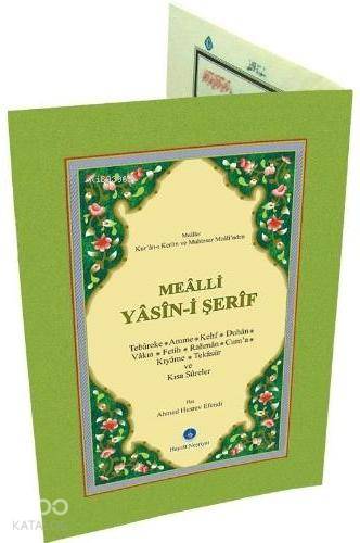 Yasin-i Şerif; (Çanta Boy, Mealli) Ahmed Husrev Altınbaşak