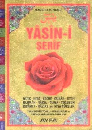 Yasin-i Şerif (Cep Boy-Dualı) Üçlü Yasin