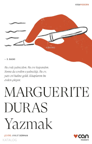 Yazmak Marguerite Duras